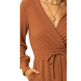 Copy of Ready To Go  Jogger Jumper - Rust - Pink Peach Boutique