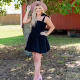 Dream Girl Bubble Hem Dress - Pink Peach Boutique