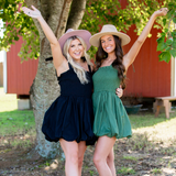 Dream Girl Bubble Hem Dress - Pink Peach Boutique