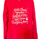 Christmas T-shirt - Red - Pink Peach Boutique
