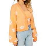 Dream Floral Cardigan - Pink Peach Boutique