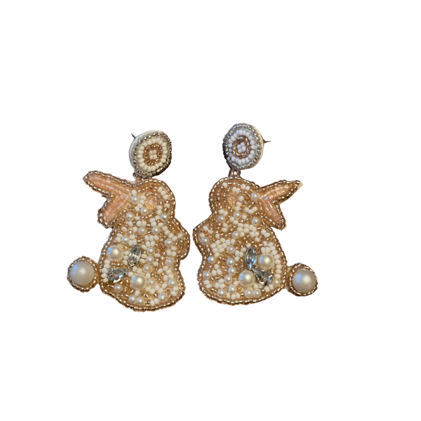 Easter Bunny Earring - Pink Peach Boutique