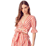 Somewhere In Paradise Top - Pink Peach Boutique