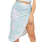 Ocean Breeze Blue Skirt - Pink Peach Boutique