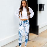 White Cropped Pullover - Pink Peach Boutique