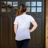 Mono B Ombre Dip Dye Top - Mocha - Pink Peach Boutique