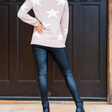 Star Sweater - Tan - Pink Peach Boutique