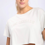 Los Angeles Crop Top - Pink Peach Boutique
