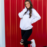 Friendsgiving Sweatshirt - White - Pink Peach Boutique