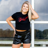 Georgia Crop Top - Pink Peach Boutique
