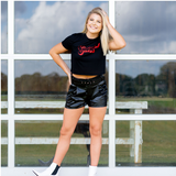 Georgia Crop Top - Pink Peach Boutique