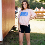 Georgia Bless Your Heart Graphic Tee - Peach - Pink Peach Boutique