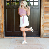 Ruffled Mini Skirt - Cream - Pink Peach Boutique