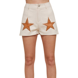 Lonestar Faux Suede Shorts - Tan - Pink Peach Boutique