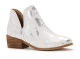 Corkys Wayland White Booties - Pink Peach Boutique