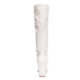 Sole Mate Knee High Boots - Bone - Pink Peach Boutique