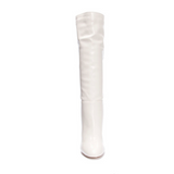Sole Mate Knee High Boots - Bone - Pink Peach Boutique