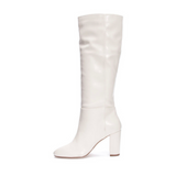 Sole Mate Knee High Boots - Bone - Pink Peach Boutique