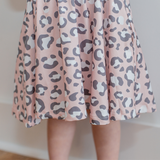 Girl Pink Leopard Dress - Pink Peach Boutique