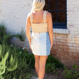 Truly You Ruffled Bodysuit - Oatmeal - Pink Peach Boutique