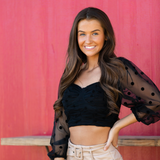 Beckoning Black Corset Crop Top - Pink Peach Boutique