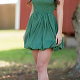 Dream Girl Bubble Hem Dress - Pink Peach Boutique