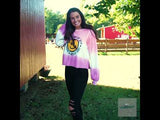 Tie Dye Smiley Sweatshirt