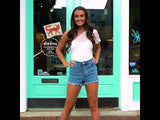 Good Vibes Denim Shorts