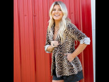 Leopard Blazer Jacket