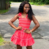 Summer Lovin' Skort Set - Coral - Shop Amour Boutique