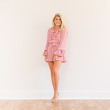 Mauve Romper - Pink Peach Boutique