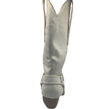 Country Heat White Cowboy Boots - Pink Peach Boutique