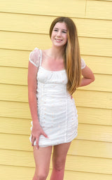 A Daisy Will Do Floral Dress - White - Shop Amour Boutique