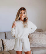 Whip Cream Short Set - Shop Amour Boutique