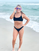 Summer Waves Strappy Bikini Set - Shop Amour Boutique