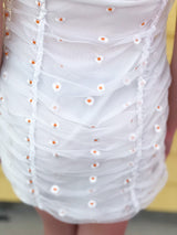 A Daisy Will Do Floral Dress - White - Shop Amour Boutique