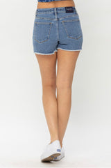 Judy Blue Star Denim Shorts - Shop Amour Boutique