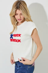 American Flag Sweater