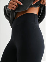 Venice Crossover Waist Leggings