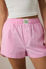 High Waisted Boxer Shorts