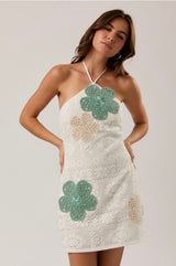 Crochet Halter Dress