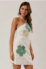 Crochet Halter Dress