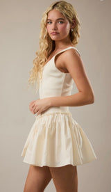 Summer Lovin’ Mini Dress - Cream