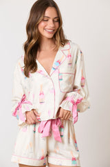 It’s a Party Satin Pajama Set