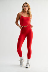 Venice Crossover Waist Leggings