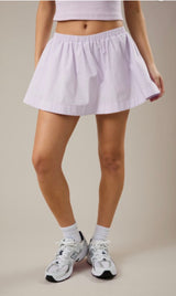 Lavender Mini Skort