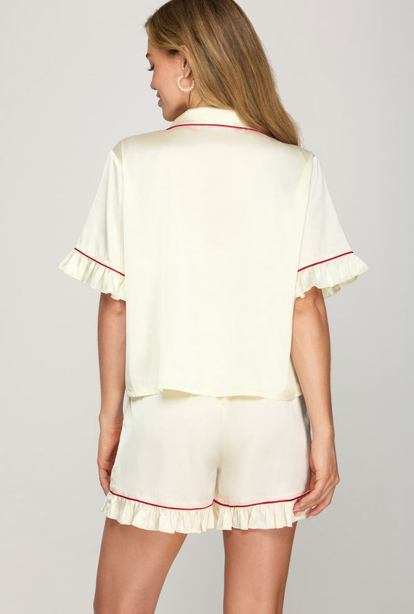 Red Bow Christmas Pajamas