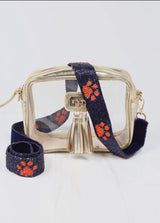 Beaded Game Day Crossbody Strap - Navy - Shop Amour Boutique