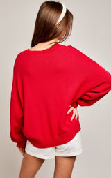 Georgia Gameday Sweater - Red