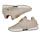 Fringe Sneakers - Pink Peach Boutique